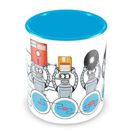 Imagem de Caneca Personalizada Evolução Tech - Porcelana Brilhante com Estampa Geek & Nerd