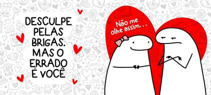 Imagem de Caneca Personalizada - Frases divertida, engraçadas e debochada Memes Flork Bento, Namorados