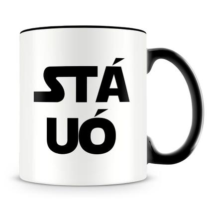 Imagem de Caneca Personalizada Stá Uó - Porcelana Brilhante com Estampa Divertida