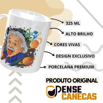 Imagem de Caneca Porcelana Albert Einstein