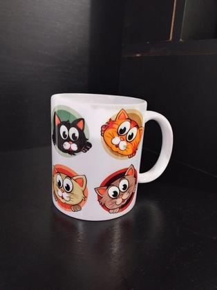 Imagem de Caneca Porcelana Natal Flork Papai Noel Mensagem Amor Humor