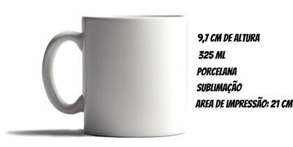 Imagem de Caneca Porcelana Natal Flork Papai Noel Mensagem Amor Humor