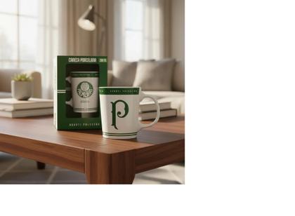 Imagem de Caneca porcelana premium - palmeiras