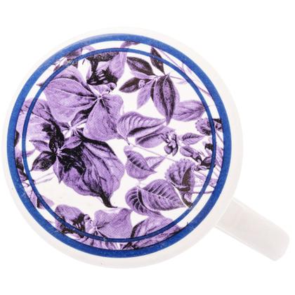Imagem de Caneca Porcelana Tampa Filtro Infusor Chá Blue Garden 310ml