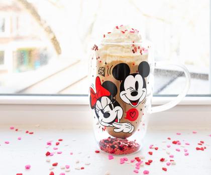 Imagem de Caneca Prateada Buffalo Disney Minnie and Mickey Hearts 450 ml