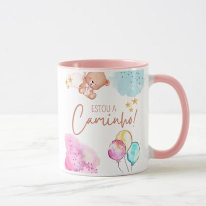 Imagem de Caneca Presente Revelação de Gravidez Promovido a Papai