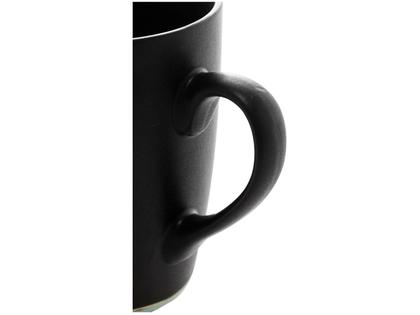 Imagem de Caneca Preto fosco Thankful base Azul 340ml