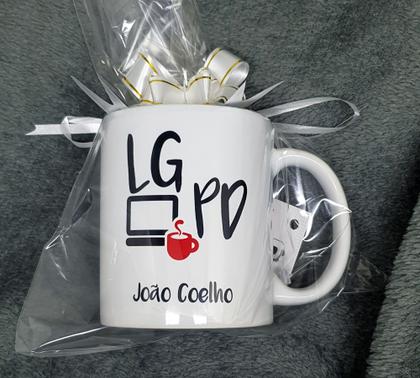 Imagem de Caneca Profissão Carreira Lgpd Lei Geral Proteção de Dados