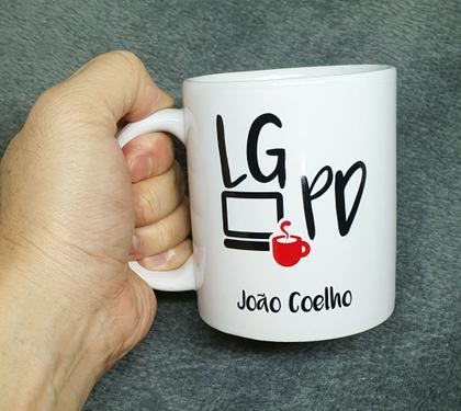 Imagem de Caneca Profissão Carreira Lgpd Lei Geral Proteção de Dados