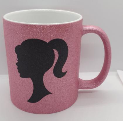 Imagem de Caneca rosa em porcelana 325 ml 