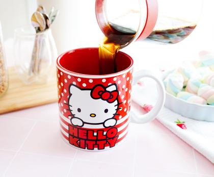 Imagem de Caneca Silver Buffalo Hello Kitty Dots and Stripes 590ml