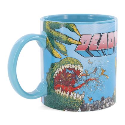 Imagem de Caneca Silver Buffalo Marvel Deadpool and Unicorn 600ml