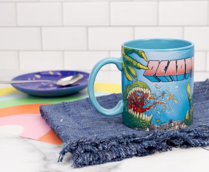 Imagem de Caneca Silver Buffalo Marvel Deadpool and Unicorn 600ml