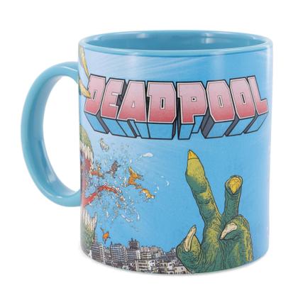 Imagem de Caneca Silver Buffalo Marvel Deadpool and Unicorn 600ml