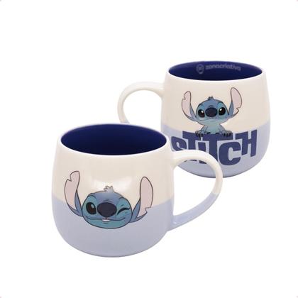 Imagem de Caneca Stitch Disney 400ml em Cerâmica  Ideal para Café, Chá ou Suco