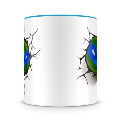 Imagem de Caneca Tartarugas Ninjas - Leonardo - Porcelana Personalizada