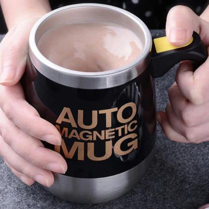 Imagem de Caneca Térmica Com Mixer Elétrica Com Tampa Mistura Tudo