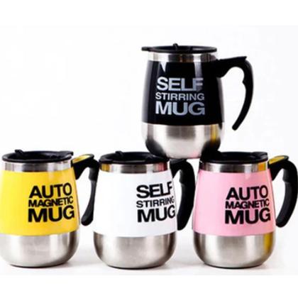 Imagem de Caneca Térmica Com Mixer Elétrica Com Tampa Mistura Tudo