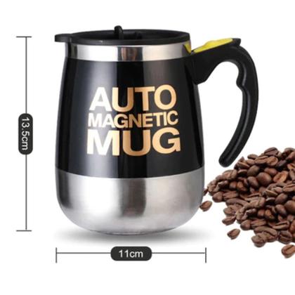 Imagem de Caneca Térmica Com Mixer Elétrica Com Tampa Mistura Tudo