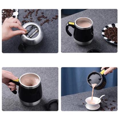 Imagem de Caneca Térmica Com Mixer Elétrica Com Tampa Mistura Tudo