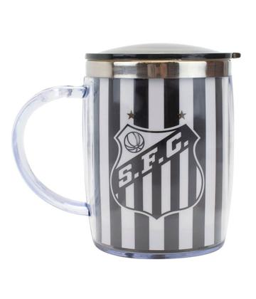 Imagem de Caneca Térmica Com Tampa 450ml Santos
