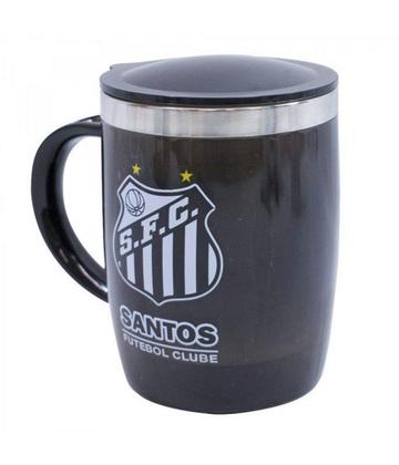 Imagem de Caneca Térmica Com Tampa 450ml - Santos - Mileno