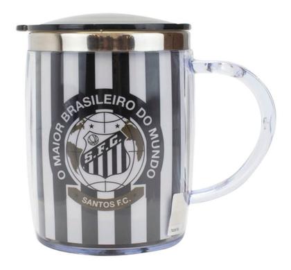 Imagem de Caneca Térmica Com Tampa 450ml Santos Sfc