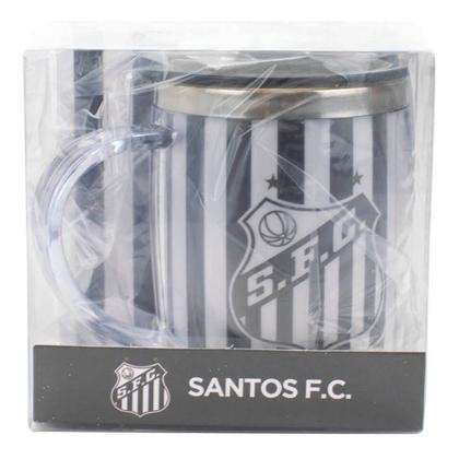 Imagem de Caneca Térmica Com Tampa 450ml Santos Sfc