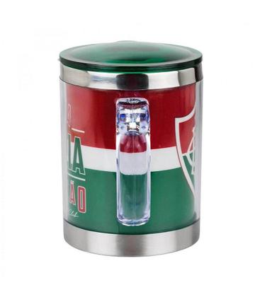 Imagem de Caneca Térmica Com Tampa Fluminense Força Gloria e Tradição 450ml