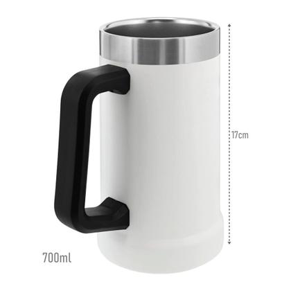 Imagem de Caneca Termica De Cerveja Bebida Geladas Quentes 700ml - Mimo Style