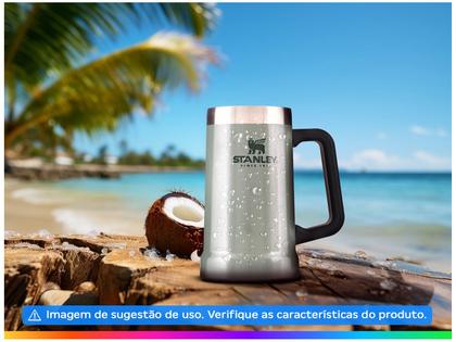 Imagem de Caneca Térmica de Cerveja Inox Stanley 709ml - Verde