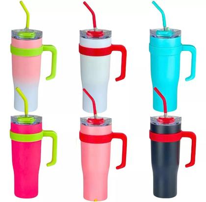 Caneca térmica inox 1,2L leve de generosa capacidade Copo térmico - Original Imagem de Caneca térmica inox 1,2L leve de generosa capacidade Copo térmico