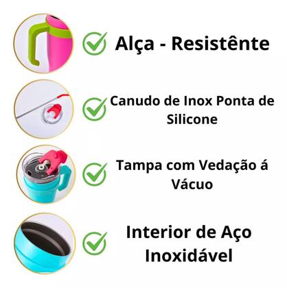 Caneca térmica inox 1,2L leve de generosa capacidade Copo térmico - Original Imagem de Caneca térmica inox 1,2L leve de generosa capacidade Copo térmico