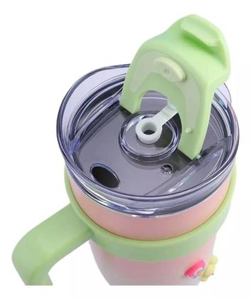 Caneca térmica inox 1,2L leve de generosa capacidade Copo térmico - Original Imagem de Caneca térmica inox 1,2L leve de generosa capacidade Copo térmico