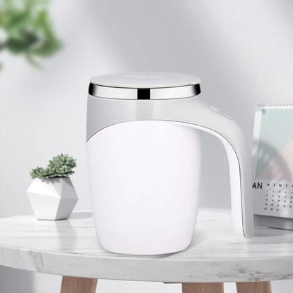 Imagem de Caneca Térmica Mixer Magnética Copo Misturador 380ml c Tampa
