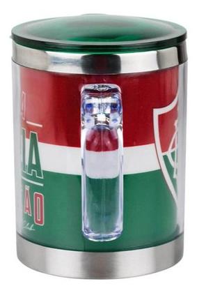 Imagem de Caneca Térmica Palmeiras Oficial Time Inox Com Tampa 450ml