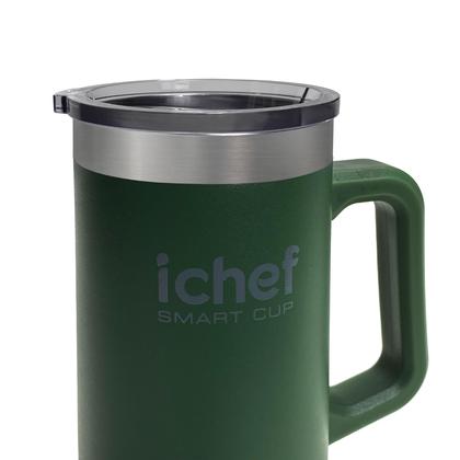 Imagem de Caneca Térmica para Chopp Com Tampa Smart Cup iChef 710 ml