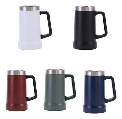 Imagem de Caneca Térmica Superior com Camada Dupla em Inox com Alça - 710ml