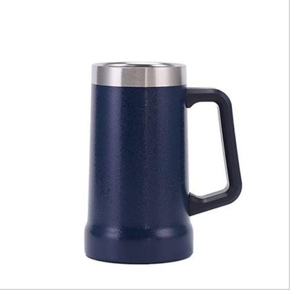 Imagem de Caneca Térmica Superior com Camada Dupla em Inox com Alça - 710ml