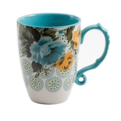 Imagem de Caneca The Pioneer Woman Rose Shadow Jumbo Latte 710 ml