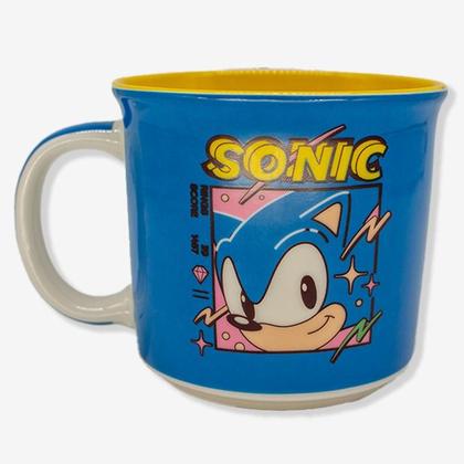 Caneca tom 350ml sonic - Sega Imagem de Caneca tom 350ml sonic