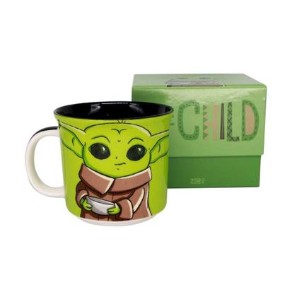 Imagem de Caneca Tom Baby Yoda - Zona Criativa