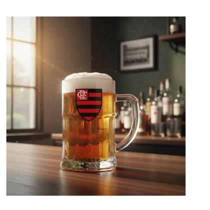 Imagem de Caneca vidro 565ml - flamengo