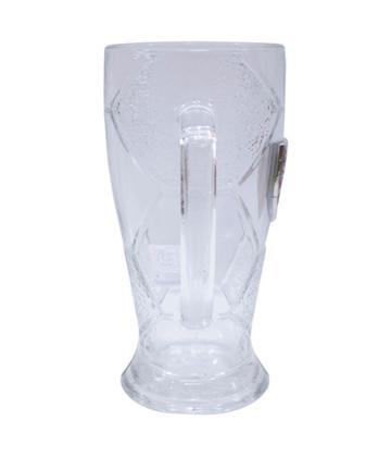 Imagem de Caneca Vidro Bola Futebol 630ml Flamengo