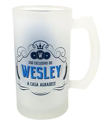 Imagem de Caneca Vidro Cerveja Chopp Personalizado Bar Barzinho Boteco