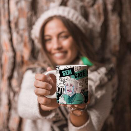 Imagem de Caneca Voldemort Harry Potter Com Café Sem Café Porcelana