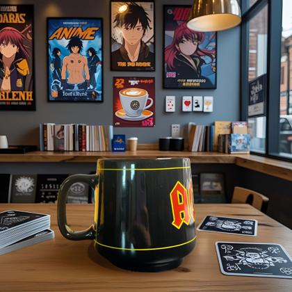 Imagem de Caneca Wind AC/DC 470 ml  Design Exclusivo Rock Geek