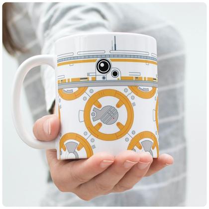 Imagem de Caneca Xícara Cerâmica Gamer para Chá Café Geek Side Faces