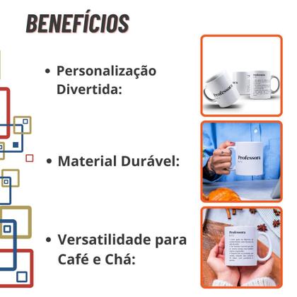 Imagem de Caneca Xicara Chá Personalizada Criativa Dia dos Professores