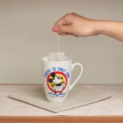 Imagem de Caneca xícara copo de porcelana mickey only one 350ml disney original